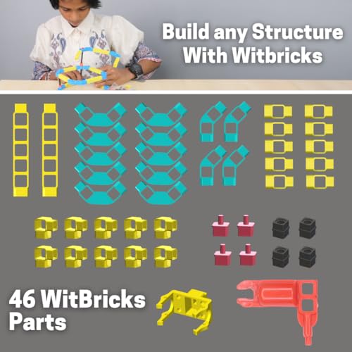 Image of WitBlox DIY Talking Robot Build Talking Based Projects STEM Robot Toys for Boys and Girls| DIY Audio Recording Kit with Mic & Speaker| Kids School Science Exhibition| Birthday Gift Age 8 9 10 11 12