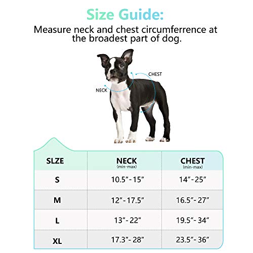 Twoear Dog Harness, No Pull Reflective Harness Front Clip Easy Control Handle Adjustable Soft Padded Pet Vest For Puppy Small Medium Large Dogs Breed Pet(Large,Black) #TOP5