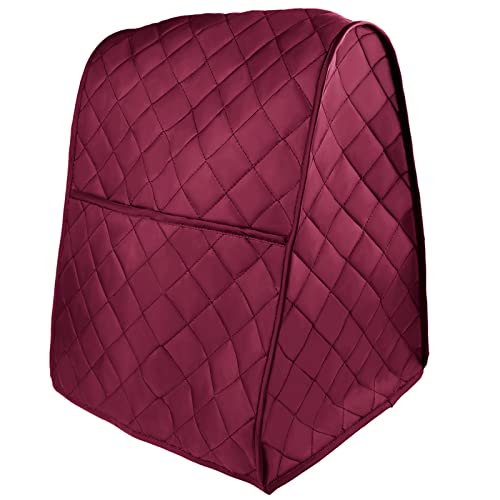 KitchenAid Stand Mixer Cover with Organizer Bag (Dark Red)