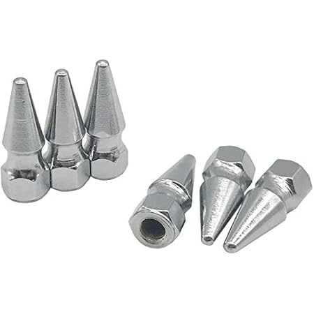 Amazon Com Jqskunp Spiked Valve Cover Chrome Spikes Bolt M6x1 0 Engine Bay Dress Up Washer Kit For Honda Civic Integra Rsx Engine H23a1 Automotive