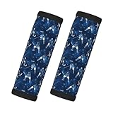 2 Pcs Luggage Handle Wraps for Suitcase - Fashion Blue Hockey Player Print Luggage Handle Covers, Suitcase Tags Identifiers for Suitcases, Travel Essentials for Flying Accessories