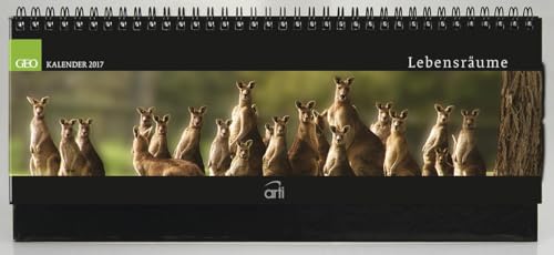 GEO Tischquerkalender: Lebensräume 2017