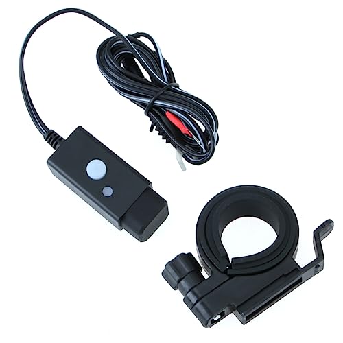 Garneck Dual USB Socket Car Adapter Motorcycle USB Charger Kit Led Indicator 40 to 70? Temperature Range