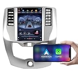 PLKEQS Android 15 Car Stereo Navi pour N-issan Livina (2007-2015) 9.7 "Touchcreen Lecteur multimédia DVD avec Carplay sans Fil GPS Navigation FM BT Récepteur 5G-WiFi HiFi SWC DSP MIC,6g+128g