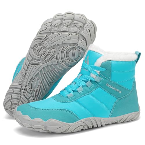 Mishansha Barefoot Botas Invierno Hombre Mujer Zapatos De Invierno Cálidas Cómodas Botas De Nieve Antideslizantes Flexibles Botines Descalzos Con Forrados Caliente, Azul Ártico 42eu Mishansha Barefoot Botas Invierno Hombre Mujer Zapatos De Invierno Cálidas Cómodas Botas De Nieve Antideslizantes Flexibles Botines Descalzos Con Forrados Caliente, Azul Ártico 42eu
