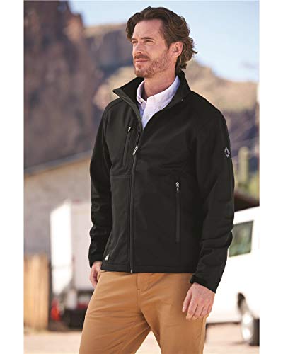 DRI DUCK Acceleration Men's Water-Resistant Jacket, Hoodless, 5365, Large, Black4