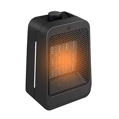 Heizlüfter 1200 W Elektrische Heizung für Innenräume, Büro, Haus, Schlafzimmer, 3 Modi, schnelle Heizung mit Heißluft gegen Überhitzung und Umkippen Cover