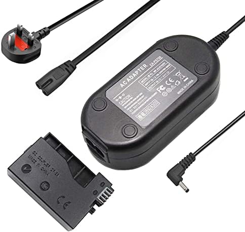 Vhbw Alimentation USB Compatible Avec Canon EOS 200D, 250D Appareil Photo, Caméra Vidéo - Coupleur DC, 2m, Câble Spiralé