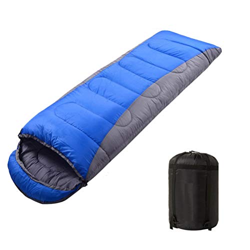 Saco de dormir LIOOBO 1 peça de inverno espesso ao ar livre, saco de dormir para acampamento e acamp
