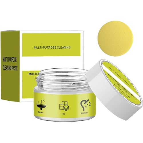 Esponja de piedra con para limpieza de superficies múltiples, limpiador de piedra pómez natural para manchas rebeldes, estropajo multiusos para baño, ducha, fregadero y cocina (1 Pcs)