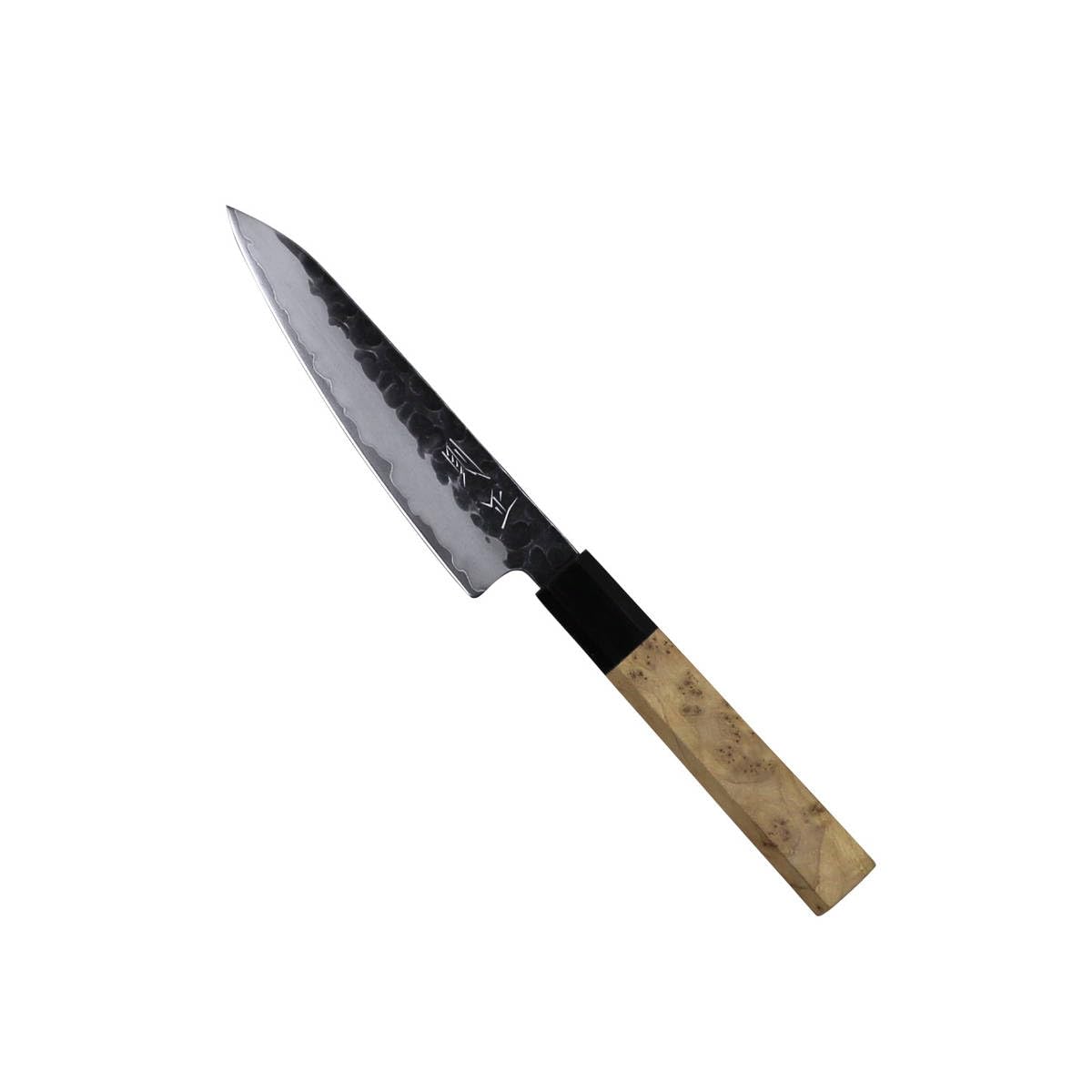 Amazon｜則正 黒打槌目 包丁 ステン ペティ 135mm 13.5cm 果物 ナイフ