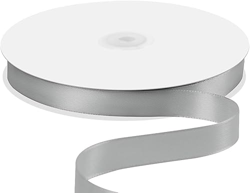 Miniatura 187 de Cinta de satén de 5/8" x 100 yardas - Cinta de seda naranja otoñal con carrete - Ideal para envolver regalos, ramos florales, manualidades