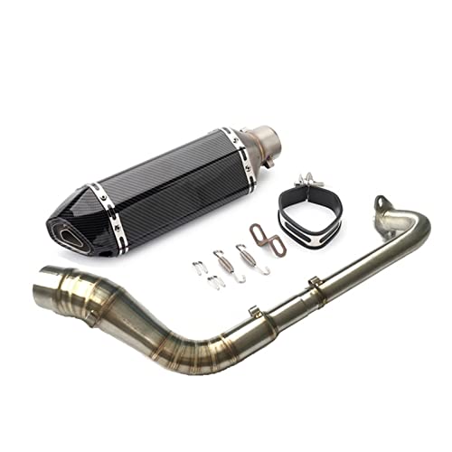 Tubo de escape Nmax 125 soluciona ruidos y fugas sistema completo frontal 2015-2020