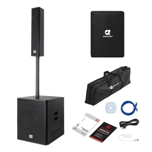 EXOTON S-1803 Portable 3000W Line Array Sound System