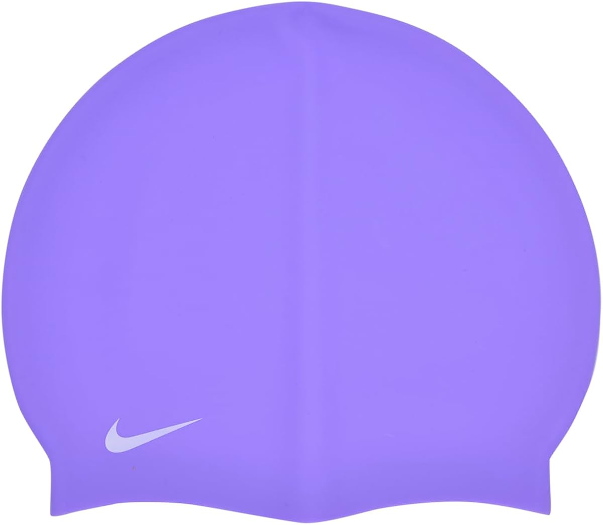 Silicone Solid Training Swim Cap, Hydrangeas