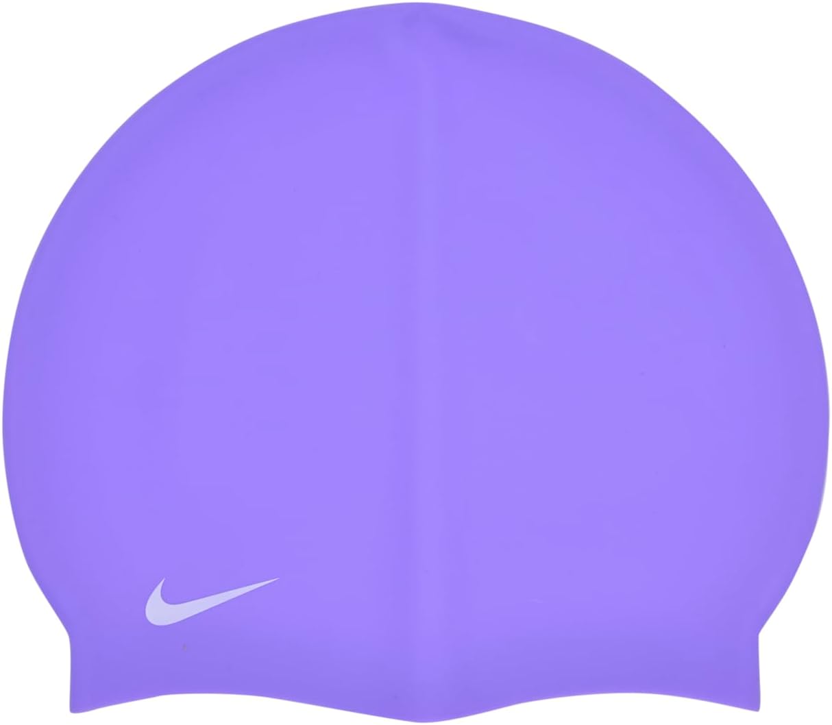 Silicone Solid Training Swim Cap, Hydrangeas