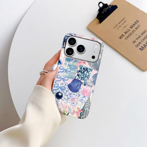 Coque compatible avec P19JL Pro esthétique avec collage fleurs et nœud - 7