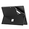 MoKo Tablet Rückenfolie für Microsoft Surface Pro 9 2022/Pro 8 2021 Tablet - 13" Touchscreen, PU Leder Schutzfolie Kratzfeste Schutzabdeckung für Surface Pro 9/8 13-Zoll, Schwarz