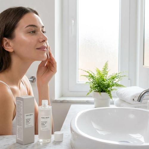 Maruderm Tonique Exfoliant à L'Acide Glycolique 7% - Soin Visage Éclatant et Anti-Imperfections pour Teint Uniforme, 250 ML – vue 6
