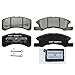 Wagner QS ZD1731 Disc Brake Pad Set, Chamfered Edges for Smooth, Quiet Stops, Fits 2014–2023 Mitsubishi Mirage