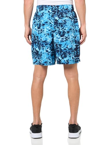 Image of Under Armour Men's Compression Lined Volley Swim Trunks, UPF 50+ Sun Protection, Drawstring Closure & Elastic Waistband