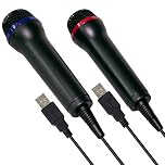 IMP Tech Universal Duets Twin USB Microphone Pack (PS5, PS4, XBOX Series X/S, XBOX One, Switch and PC