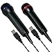 Produktbild Universal Paaren Twin USB-Mikrofon zu Viert Pack (PS4/Xbox One/Xbox 360/PS3/PC DVD)