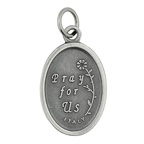 Saint Servatius Medal Pendant and Holy Card | Patron Saint of Those with Foot or Leg Ailments | Great Get-Well Gift | Catholic Accessory | Made in Italy2