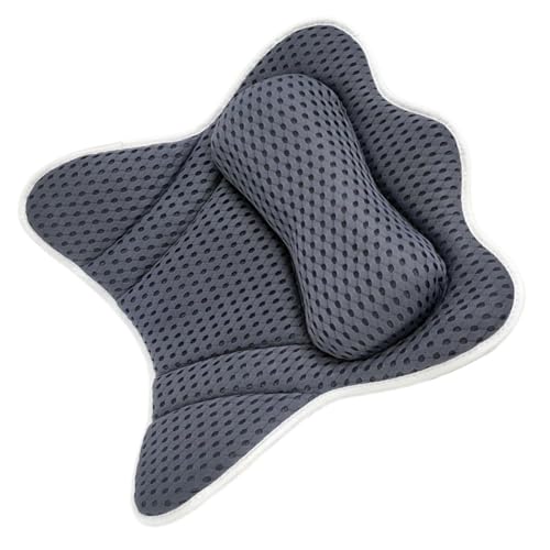 FOMIYES Bathtub Pillow with Suction Cup Bath Accessory for Tub Neck Support Spa Pillow for Relaxation