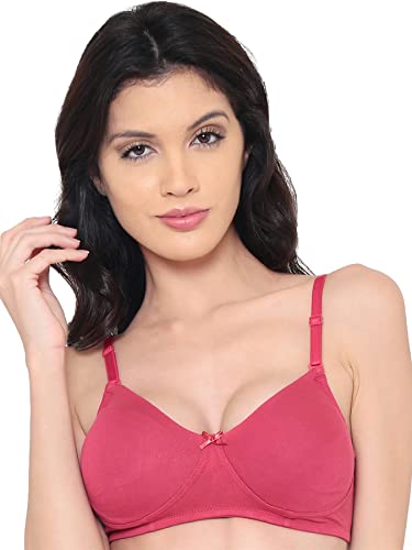 Image of Laavian Women's Cotton Non Padded Non-Wired Shaper T-Shirt Bra