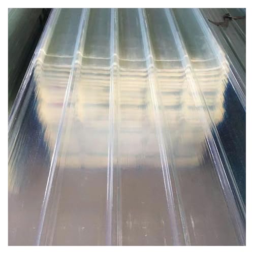 Feuille d'éclairage naturel pour puits lumière plaque ondulée FRP fibre de verre 1.6m - 2