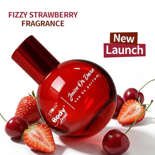 Image of Plum BodyLovin' Juice Or Dare Valentine-Ready Eau De Parfum | Long Lasting Gourmand fragrance with oriental blend of juicy red fruits & fizzy strawberries | Luxurious scent, Purse-Friendly | 50ml