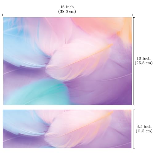 Image of Full Laptop Skin Stickers HD Quality Sticker for Laptops Upto 15.6 inch (Dustproof|Waterproof|Scratchproof|Reusable) - BE Pastel FL