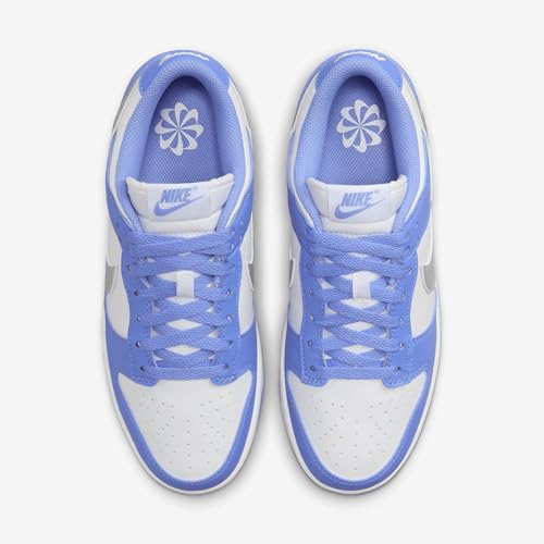 Nike Dunk Low Next Nature Women's Shoes (DD1873-402, Royal Pulse/White/Metallic Silver) Size 5.54