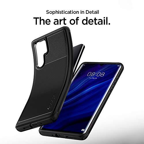 Spigen Rugged Armor Case Compatible with Huawei P30 Pro - Matte Black