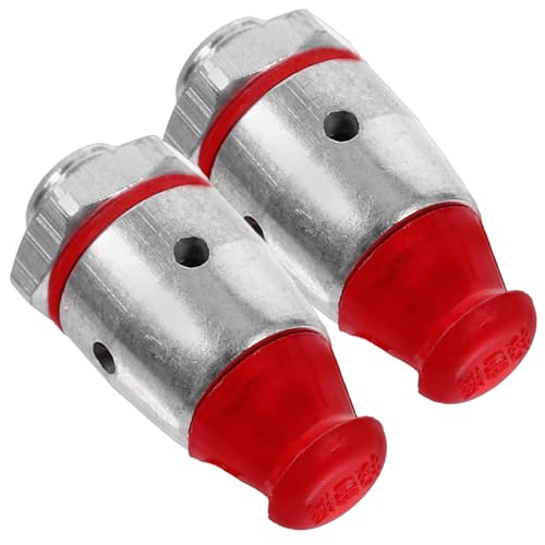 STOBAZA 2pcs Pressure Cooker Safety Valves Replacement Valves for Kitchen Gadgets Easy to Install for Safe Cooking