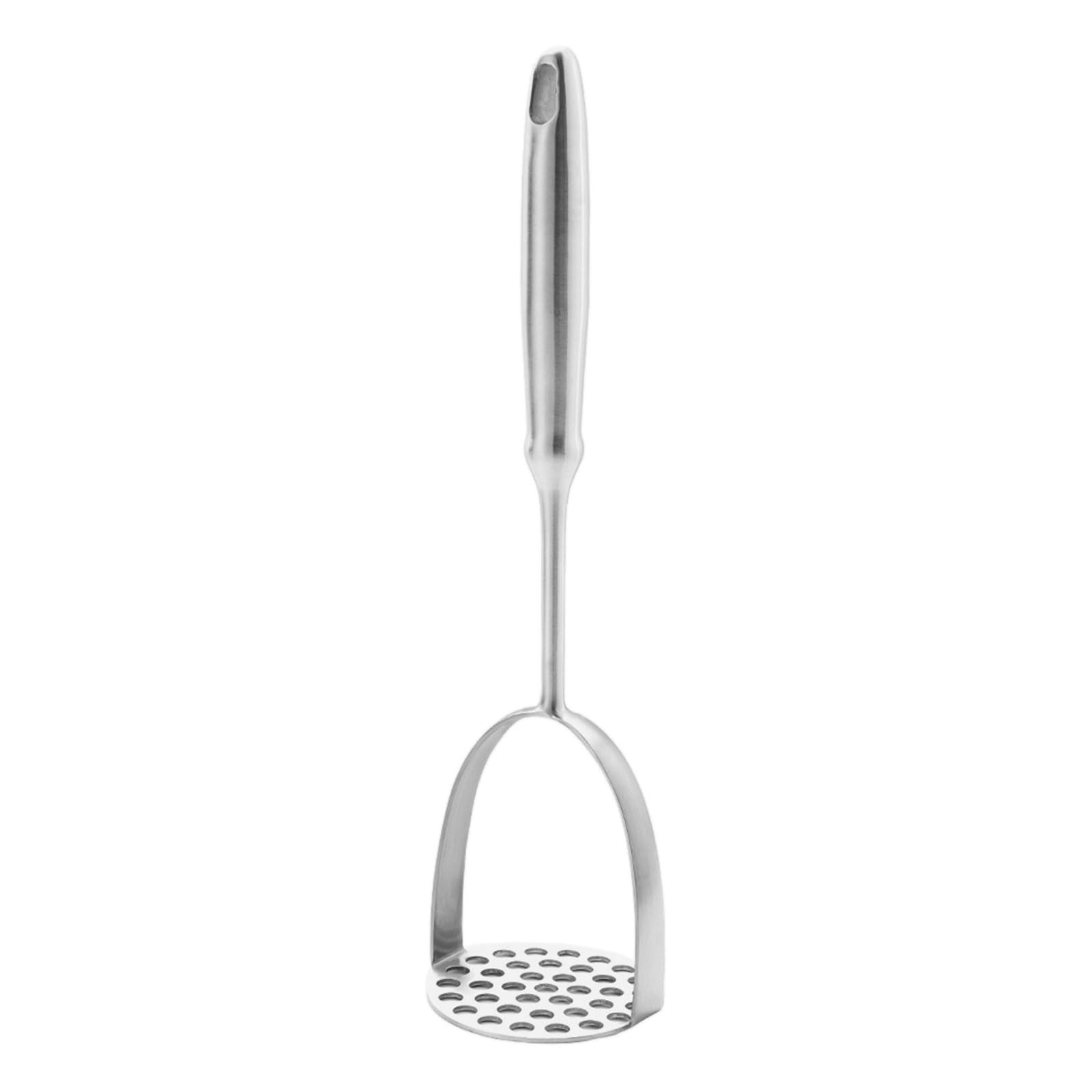Lerpwige Durability Steel Potato Smasher Util Masher for Smooth Mashed Potatoes Avocados and Vegetables Easy to Clean Steel Masher
