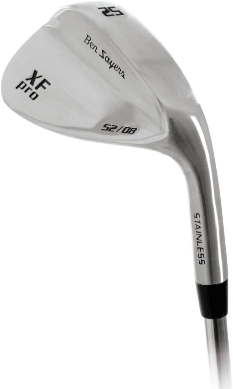 XF Pro 52° Stainless Steel Wedge | Mens Right Handed Golf Wedge |