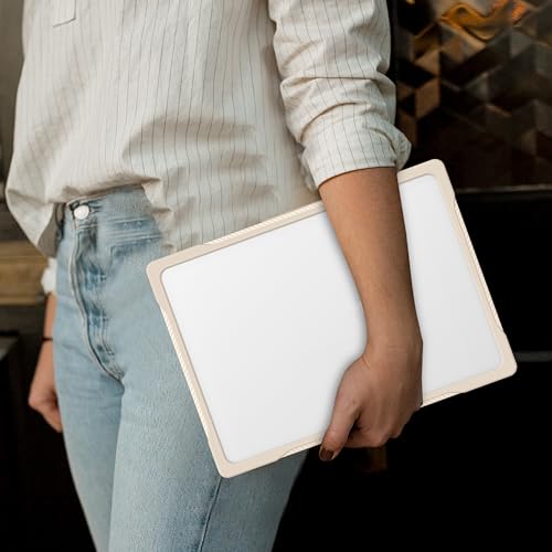 Funda plástica resistente Huawei MateBook D14 2023 de doble capa caqui 7