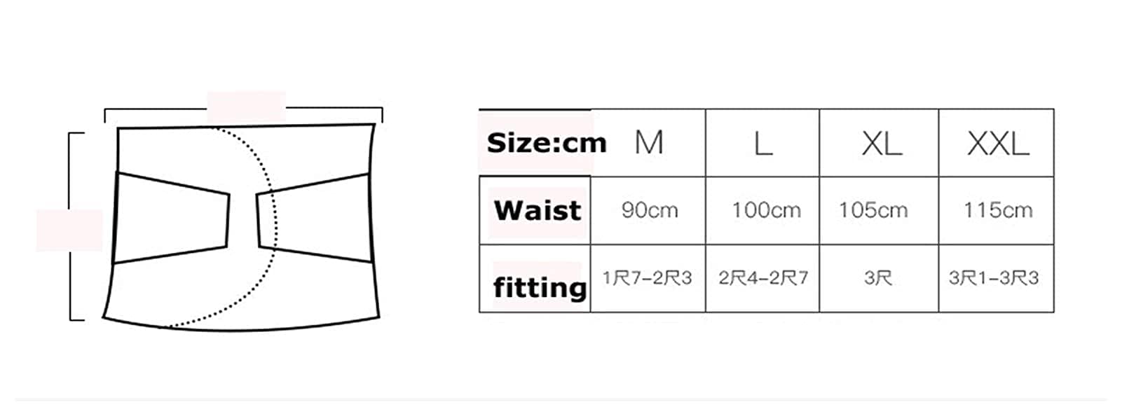 Corsé para hombres Cinturón para la espalda Bandas para el vientre Corsé de soporte para la cintura Corsé Lumbar ortopédico para la cintura Corsés Cinturón médico para la espalda (Caqui Oscuro L)