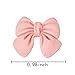 Mini Pink Bow Clip for Hair Barrettes Girls Cute Jelly Hair Bow Barrettes Small Bowknot Hair Clip Side Pins for Hair Bows for Women Resin Hair Accessories for Kids 10 Piece Hair Bow Hairpin