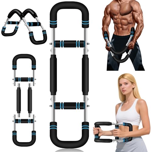 Twister Arm Trainer, 45-90lbs Adjustable Chest Workout Equipment, Women's arms, Men's Chest, Shoulder and Forearm Muscle Training Fitness Equipment, Portable Spring Resistance Home Fitness Equipment