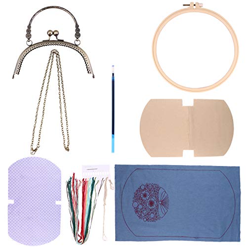 ARTIBETTER 1 Conjunto de Kit Inicial de Bordado Com Kits de Ponto Cruz Padrão Kits de Costura Kits d