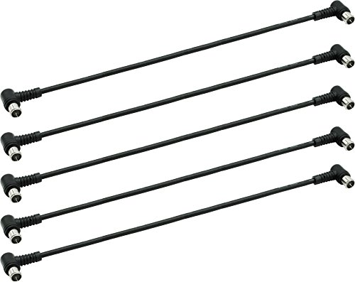 SKT SAK050SET1 Cabo de conexão coaxial de classe a 50 cm, ângulo F tomadas rápidas, cor preta