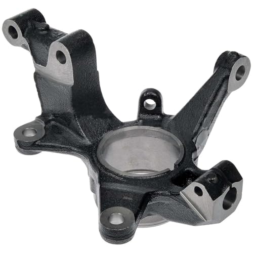 Image of Detroit Axle - 8pc Front Loaded Knuckles Kit for 2007-2013 Mazda CX-9, 2 Steering Knuckles 2 Wheel Bearings 4 Inner and Outer Tie Rods 2008 2009 2010 2011 2012 Replacement