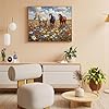 Paint by Number, Wild Horses in Prairie, Adult Crafts Adults' Paint-by-Number Kits, Room Decor Gift for Birthday Festival (16x20 inch, No Frame) #2