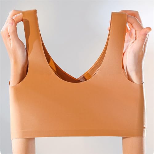 Bralette ultra comodo sin costuras con copas finas de realce suave 4