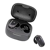 Billboard Bluetooth 5.0 True Wireless Stereo Secure Fit Earphones with Charging Case, Black (BB2836)