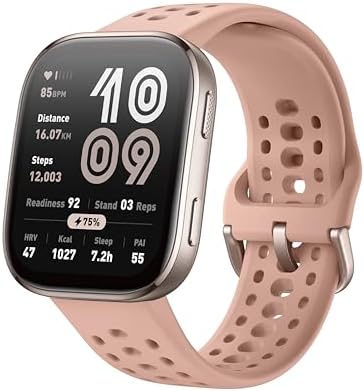 Amazfit Bip 6 Smartwatch 46mm, Batterie 14 Jours, AMOLED 1,97", G...