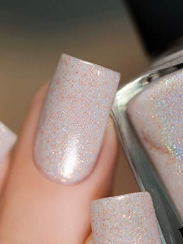 Image of ILNP Hope - Soft Cafe Latte Holographic Nail Polish